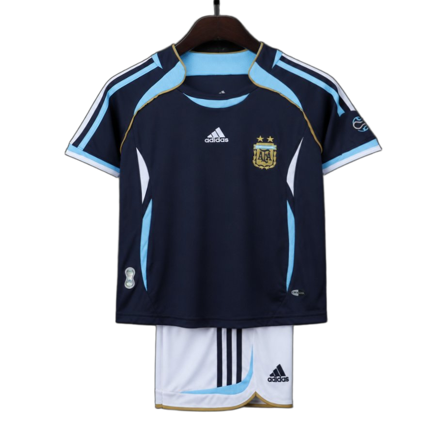 Argentina 2006 Away Kids Kit – Retro Version