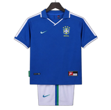 Brazil 1997 Away Kids Kit – Retro Version