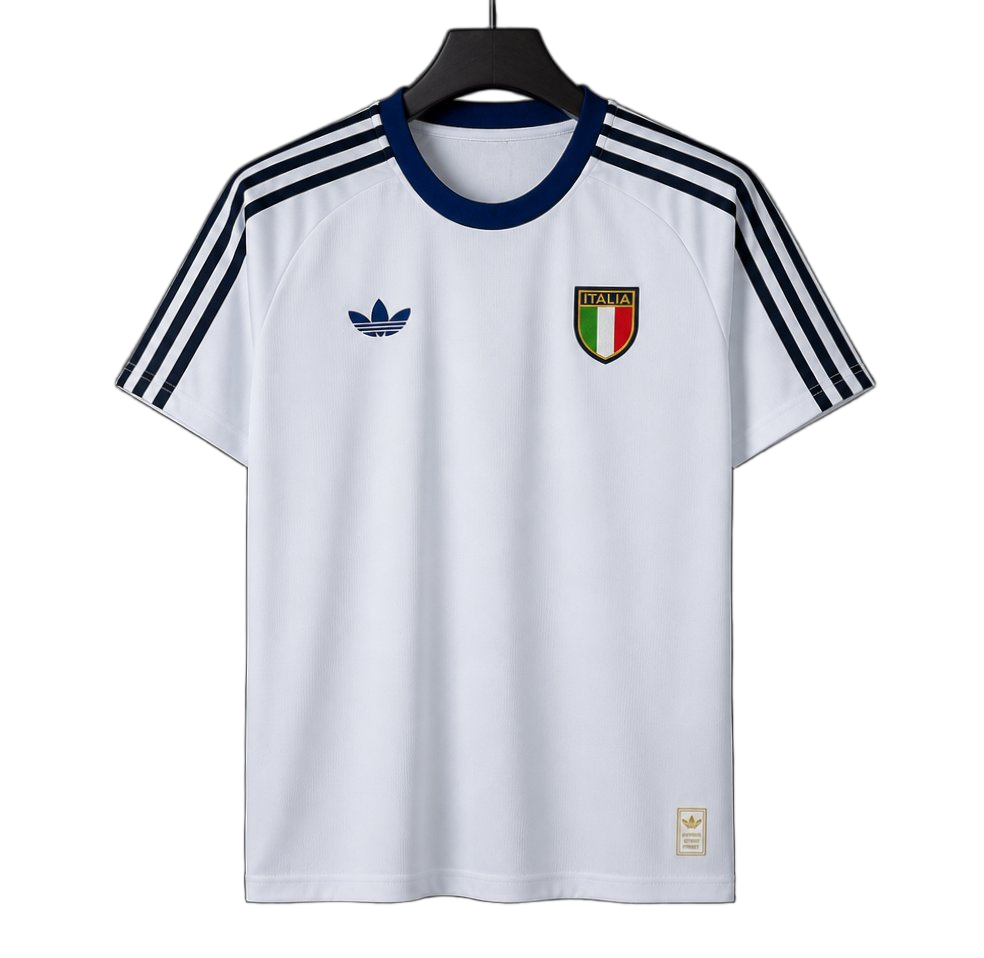 Italy 2026 Training Jersey – White