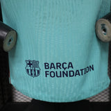 FC Barcelona 2026/27 Third Jersey – Player Version – Blue/Teal