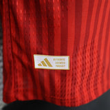 Bayern Munich 2026/27 Jersey – Player Version – Long Sleeve – Red – On Diagonal Stripe