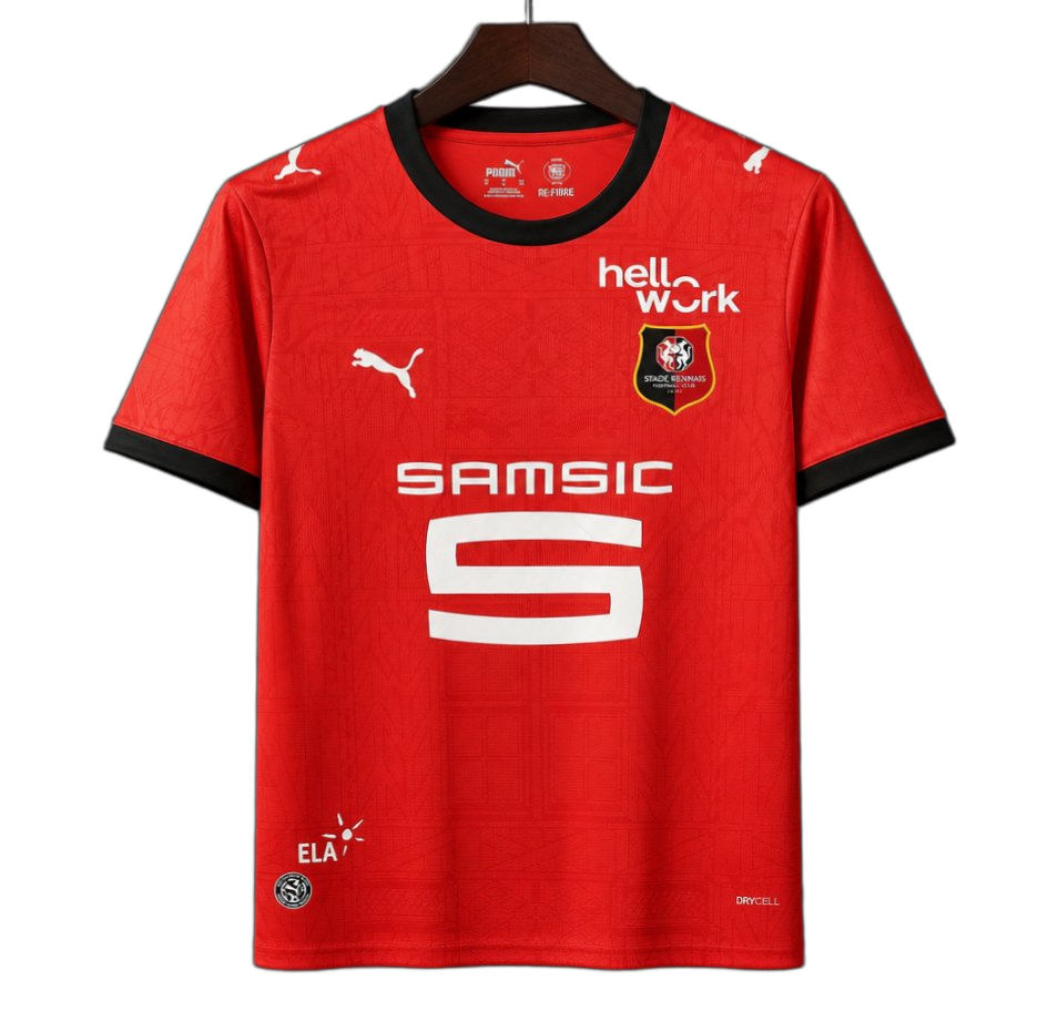 Stade Rennais 2026/27 Jersey – Player Version – Red