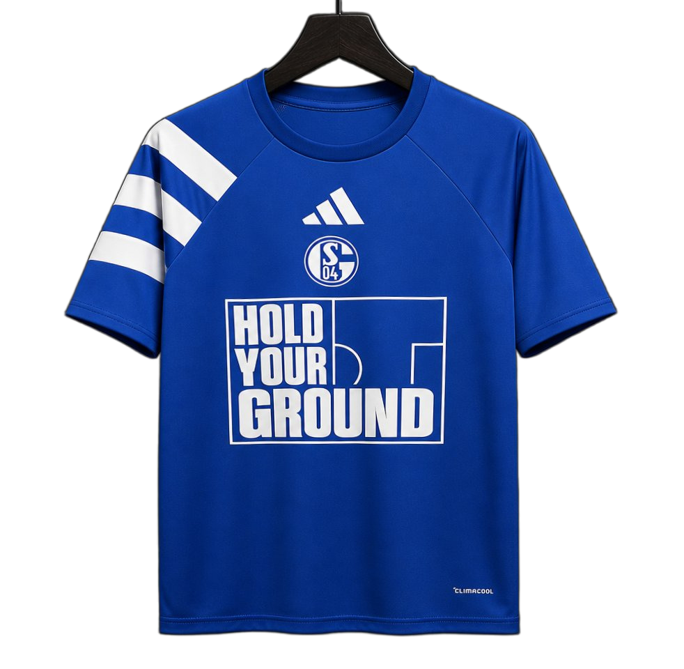 Schalke 04 2026/27 Training Jersey – Blue – Royal Hold Your Ground