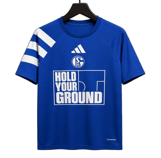 Schalke 04 2026/27 Training Jersey – Blue – Royal Hold Your Ground