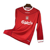 Liverpool 2002/04 Home Jersey – Long Sleeve – Retro Version