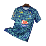 Brazil 2024 Pre – Match Training Top – Player Version – Retro Version