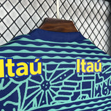 Brazil 2024 Pre – Match Training Top – Player Version – Retro Version
