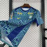 Brazil 2024 Pre – Match Training Top – Player Version – Retro Version