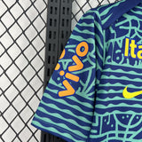 Brazil 2024 Pre – Match Training Top – Player Version – Retro Version