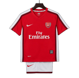 Arsenal 2008/10 Home Kids Kit – Retro Version – Red