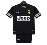 Juventus 2012/13 Away Kids Kit – Retro Version – Black