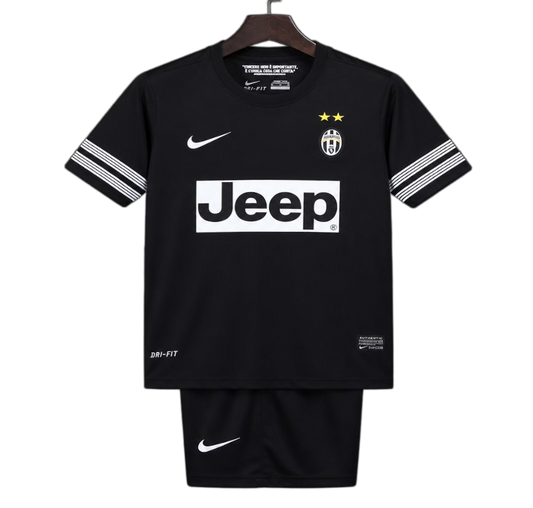 Juventus 2012/13 Away Kids Kit – Retro Version – Black