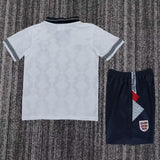 England 1990 Home Kids Kit – Retro Version – White