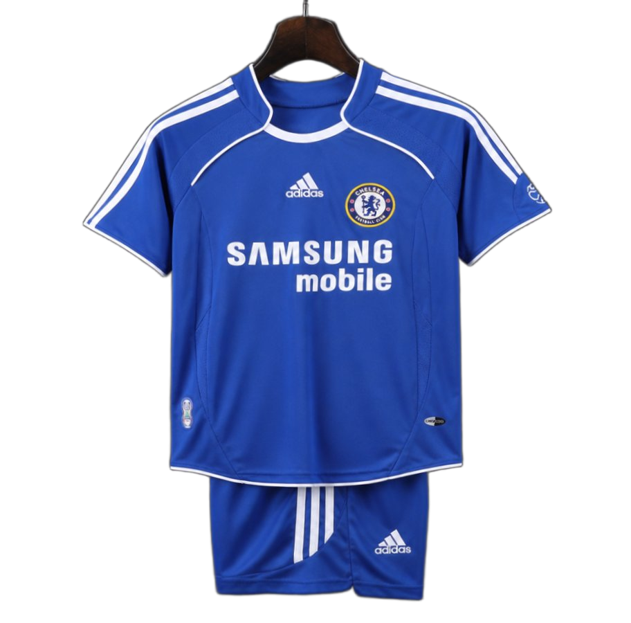 Chelsea 2006/07 Home Kids Kit – Retro Version – Blue