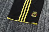 Liverpool 2010/11 Away Kids Kit – Retro Version – Black/Yellow
