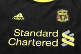 Liverpool 2010/11 Away Kids Kit – Retro Version – Black/Yellow