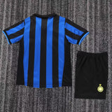 Inter Milan 1998/99 Home Kids Kit – Retro Version – Black/Blue