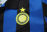Inter Milan 1998/99 Home Kids Kit – Retro Version – Black/Blue