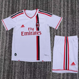 AC Milan 2010/11 Away Kids Kit – Retro Version – White