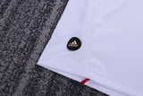 AC Milan 2010/11 Kit infantil alternativo – Versão retro – Branco