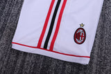 AC Milan 2010/11 Kit infantil alternativo – Versão retro – Branco