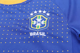 Brasil 2010/11 Kit infantil visitante – Versión retro – Blanco/Azul