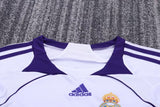 Real Madrid 2007/08 Home Kids Kit – Retro Version – White/Purple