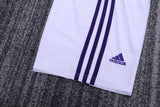 Real Madrid 2007/08 Home Kids Kit – Retro Version – White/Purple