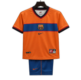 FC Barcelona 1998/99 Third Kids Kit – Retro Version