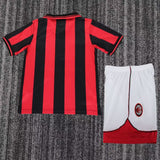 AC Milan 1997/98 Home Kids Kit – Retro Version