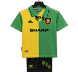 Manchester United 1992/94 Away Kids Kit – Retro Version