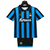 Inter Milan 1992/94 Home Kids Kit – Retro Version – Black/Blue