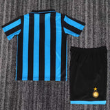 Inter Milan 1992/94 Home Kids Kit – Retro Version – Black/Blue
