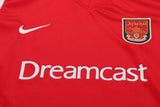 Arsenal 2001/02 Home Kids Kit – Retro Version – White/Red
