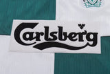 Liverpool 1995 Away Kids Kit – Retro Version – White/Green