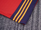 Spain 1996 Home Kids Kit – Retro Version – Red/Navy