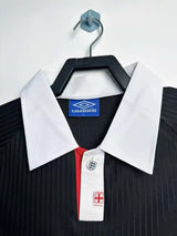 England 1997 Away Jersey – Retro Version – Black/Red
