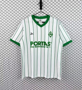 Werder Bremen 2026/27 Jersey – White/Green – Pinstripe Vintage Remake