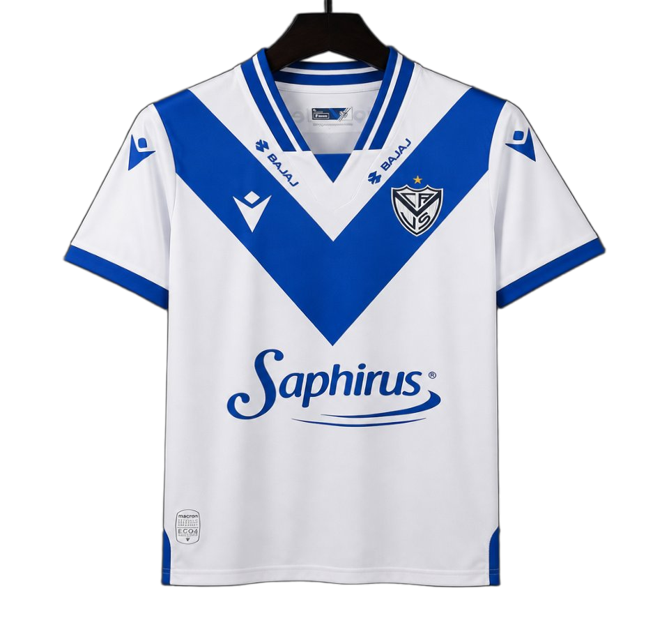 V Lez 2026/27 Home Jersey – Player Version – White/Blue