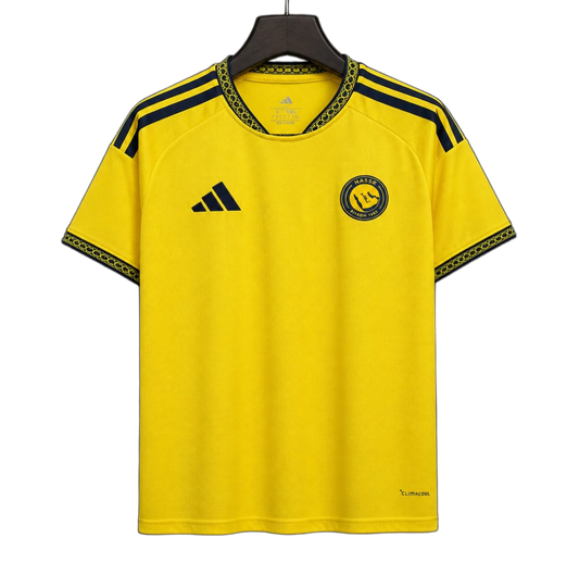 Al Nassr 2026/27 Home Jersey – Retro Version – Navy/Yellow