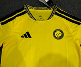 Al Nassr 2026/27 Home Jersey – Retro Version – Navy/Yellow