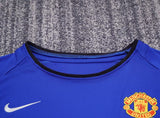 Manchester United 2002/03 Third Kids Kit – Retro Version – Blue