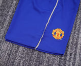 Manchester United 2002/03 Third Kids Kit – Retro Version – Blue