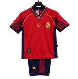 Spain 1998 Home Kids Kit – Retro Version