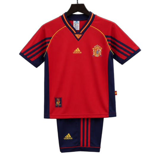 Spain 1998 Home Kids Kit – Retro Version