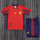 Spain 1998 Home Kids Kit – Retro Version