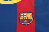 FC Barcelona 2010/11 Home Kids Kit – Long Sleeve – Retro Version – Red/Blue