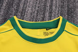 Brazil 1998 Home Kids Kit – Long Sleeve – Retro Version