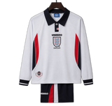 England 1998 Home Kids Kit – Long Sleeve – Retro Version