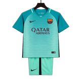 FC Barcelona 2016/17 Third Kids Kit – Retro Version
